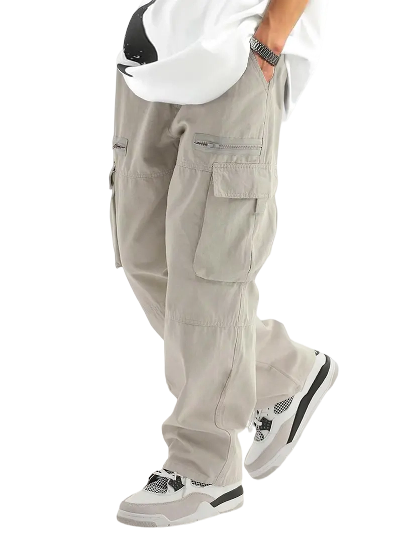 Everyday Utility Cargo Pants (Unisex Loose Fit)