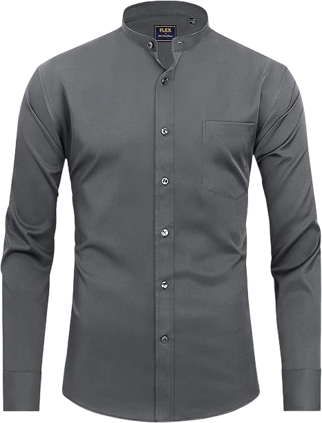 3-Pack Men's Stain Sheild Business Casual Dress Shirts - Slim Fit Long Sleeve Button Down Shirt