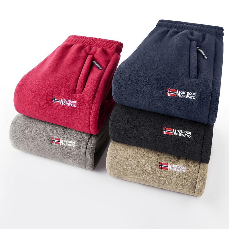 Unisex Winter Outdoor Fleece Pants