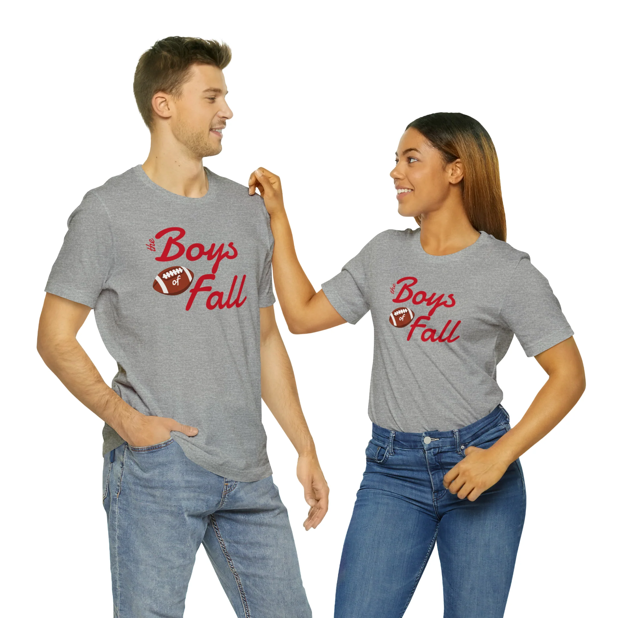 Boys of Fall Football Patch Unisex Softstyle T-Shirt