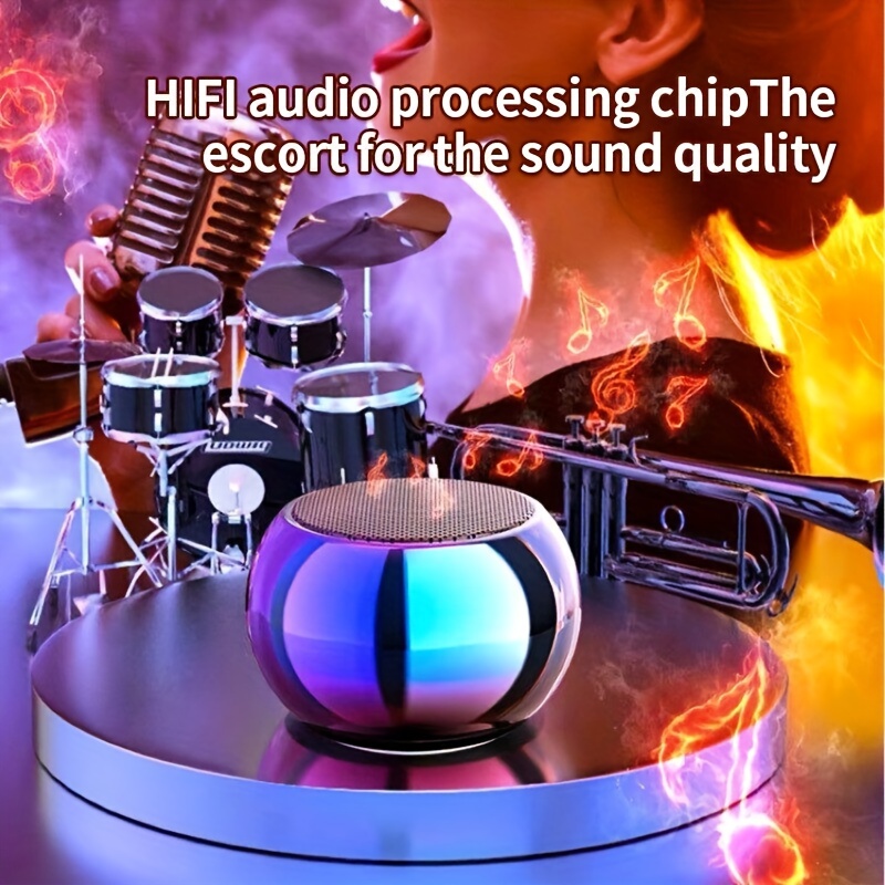 Portable Music Player Mini M3 Wireless Speaker With Subwoofer For HD Surround Sound