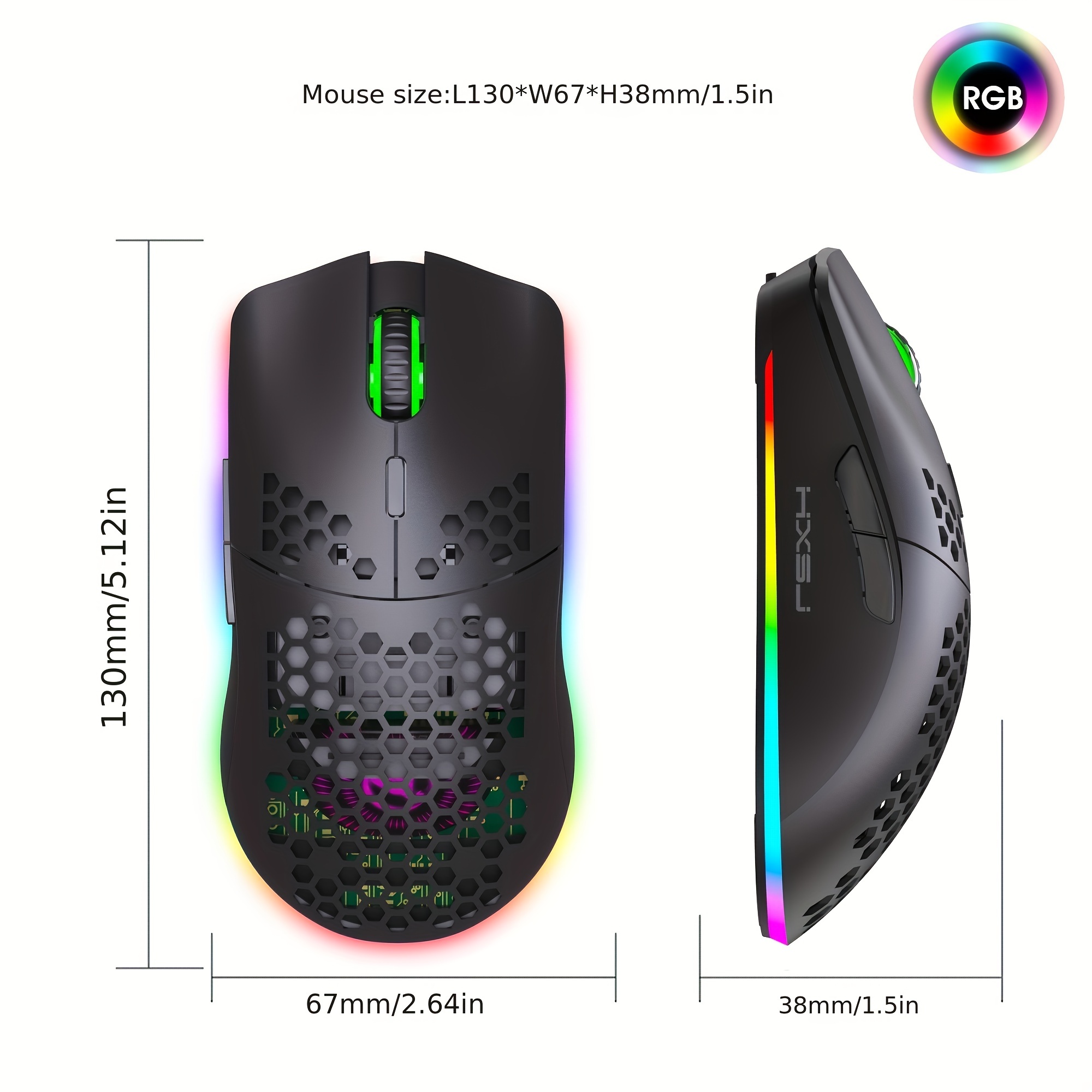 RGB Wireless Gaming Mouse