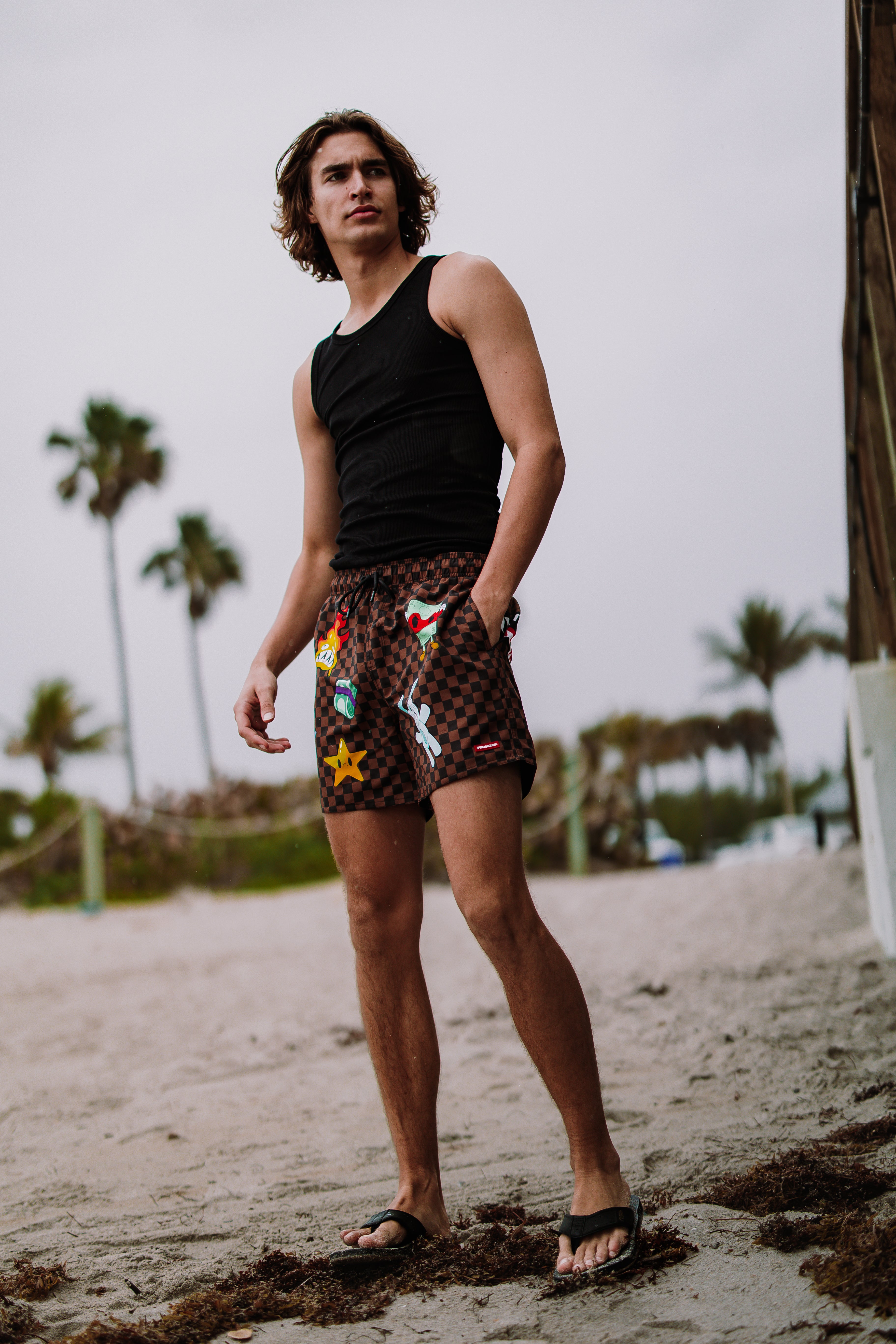 LET'S MAKE SOME NOISE SWIM SHORTS