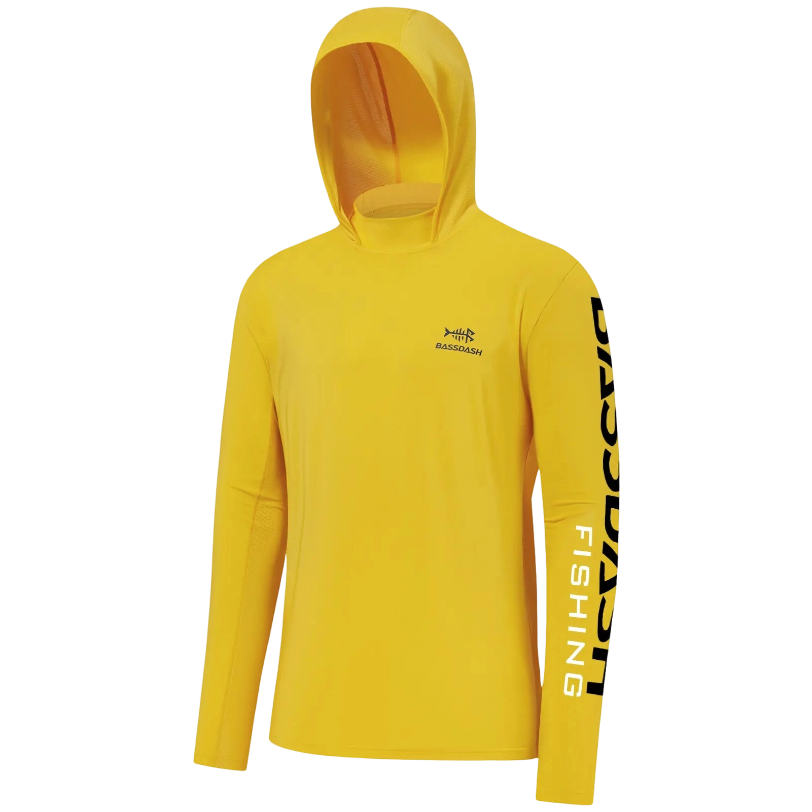 UPF 50+ Men’s UV Sun Protection Long Sleeve Hooded Fishing Shirts