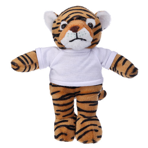 Soft Plush Tiger with Tee 12inch