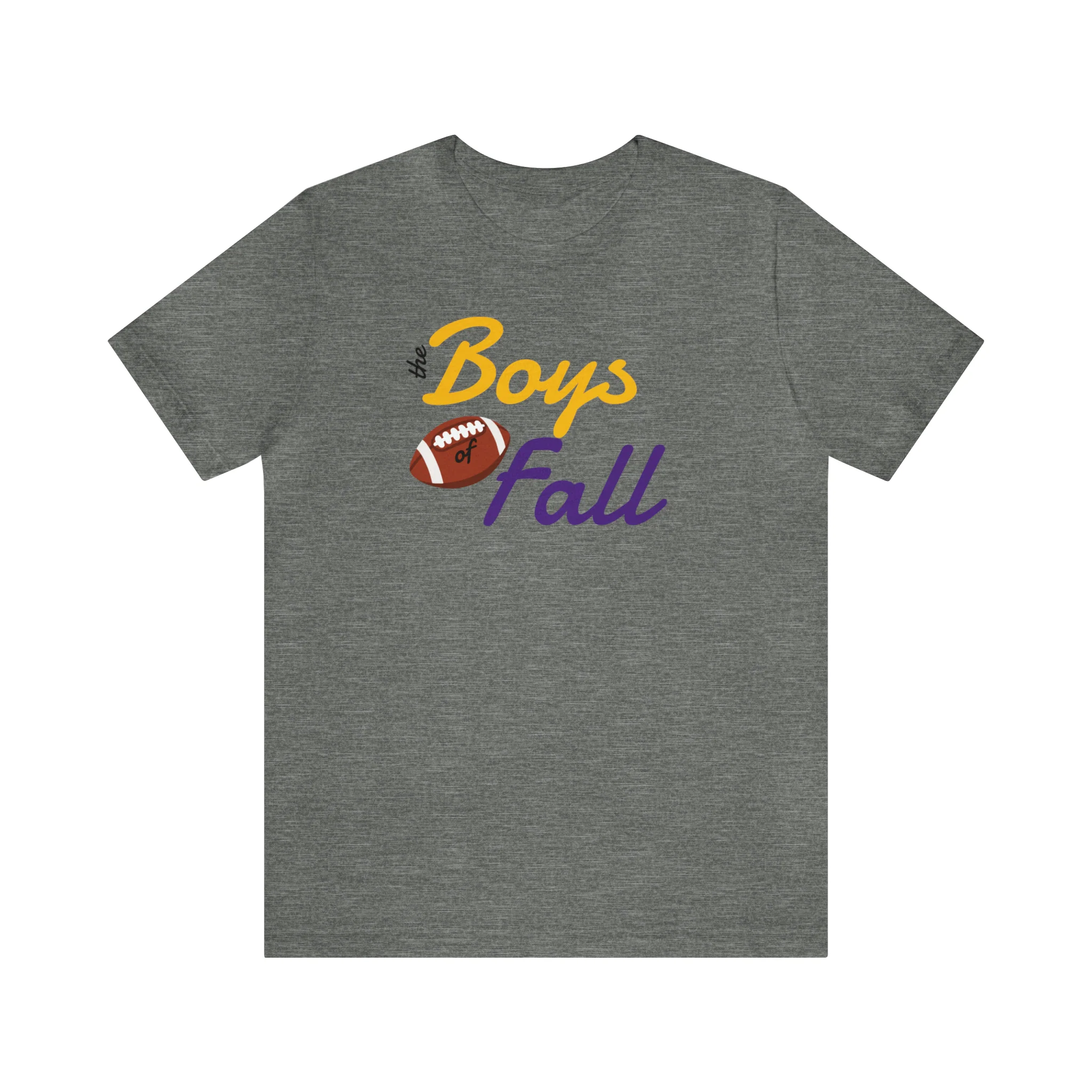 Boys of Fall Football Patch Unisex Softstyle T-Shirt