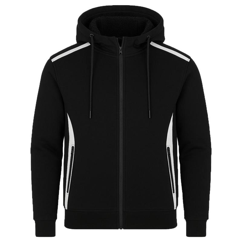 Men’s Heavyweight Sherpa Fleece-Lined Tech Zip Hoodie