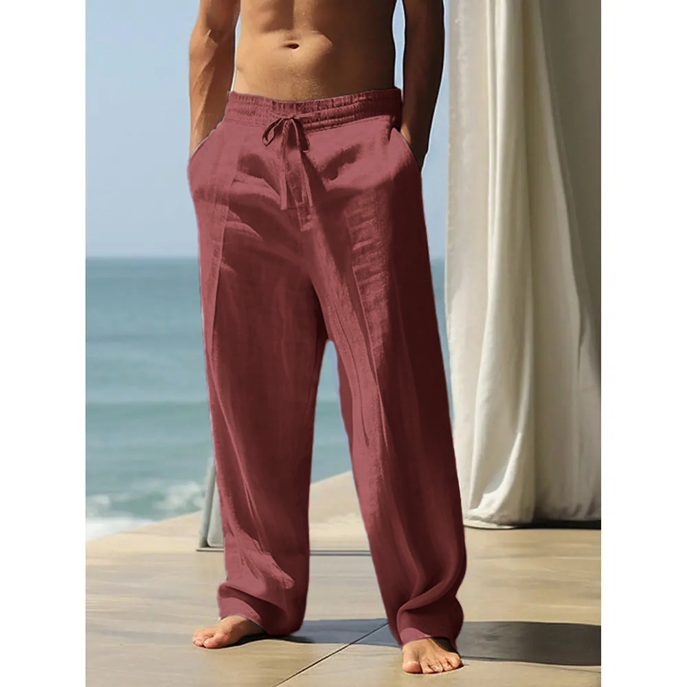Men's Straight-Leg Casual Pants