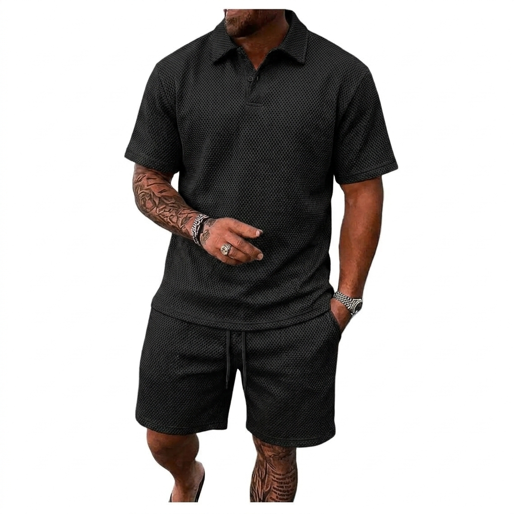 Men's Summer 2 Piece Athletic Casual Set