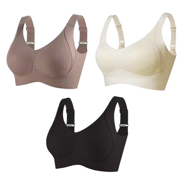 ✨🎁 Buy 1 Get 3 Packs(Each only £5.6) 🔥 Super firming bra | Wire-free push-up bra 👍 No more sagging breasts