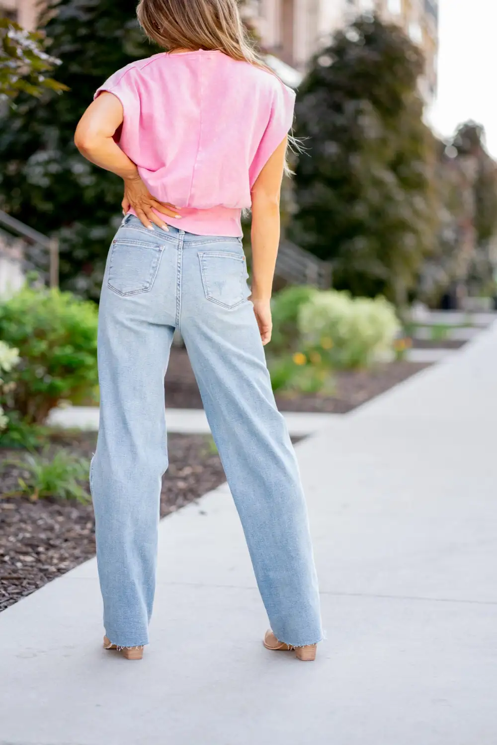 Rainbow Thread High Rise 90s Magic Rigid Straight