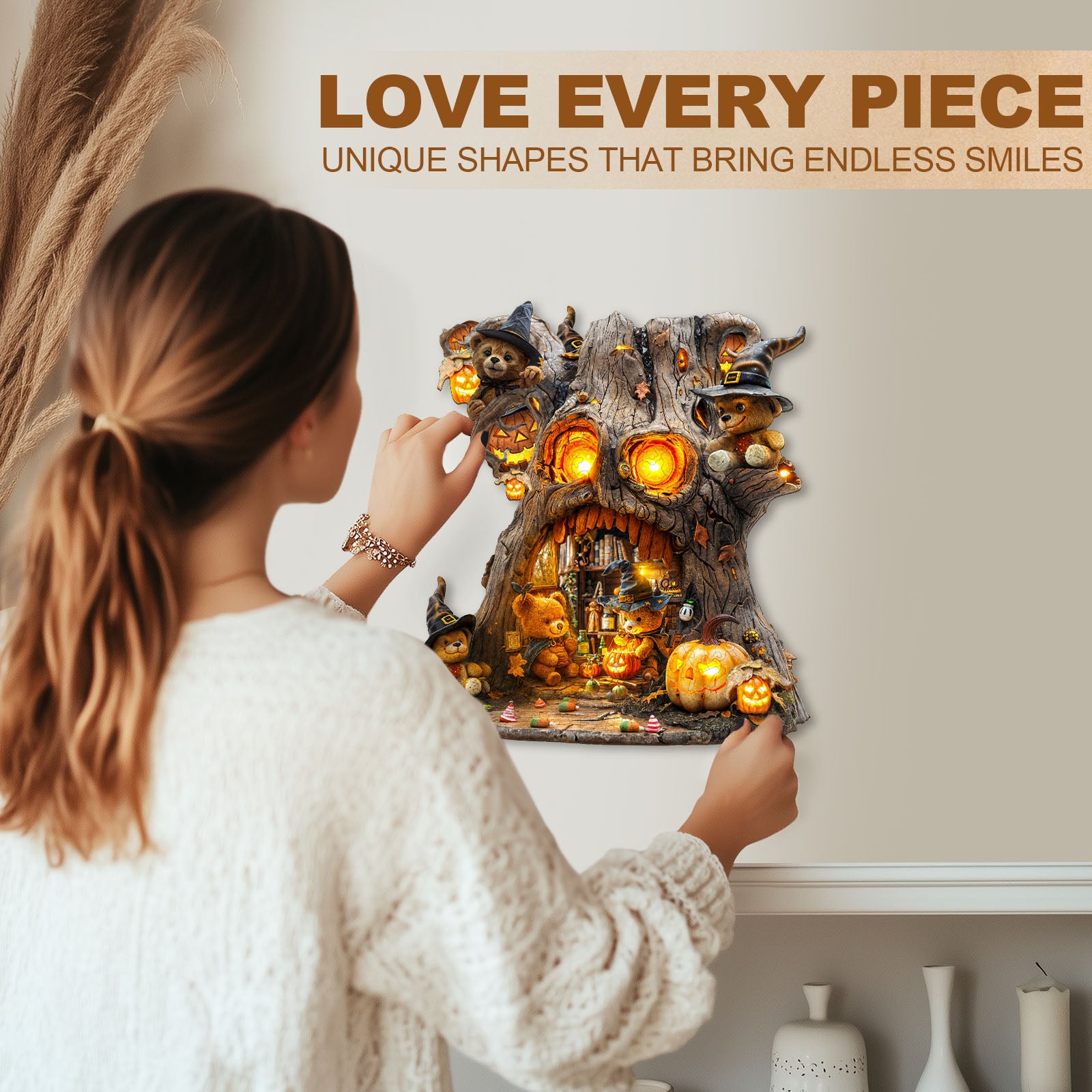 Enchanted Bearhouse Wooden Jigsaw Puzzle