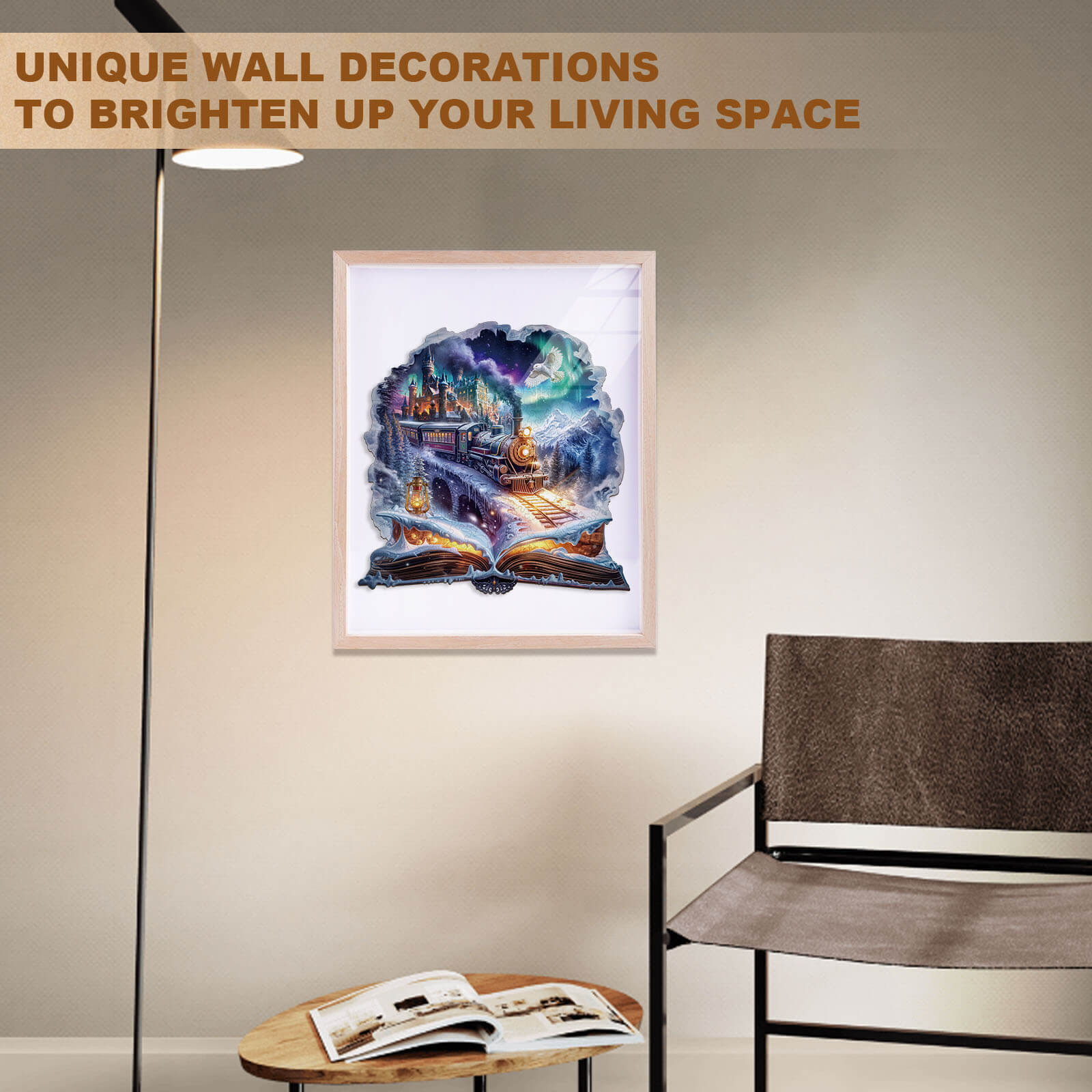 Magic Snowpiercer Wooden Jigsaw Puzzle