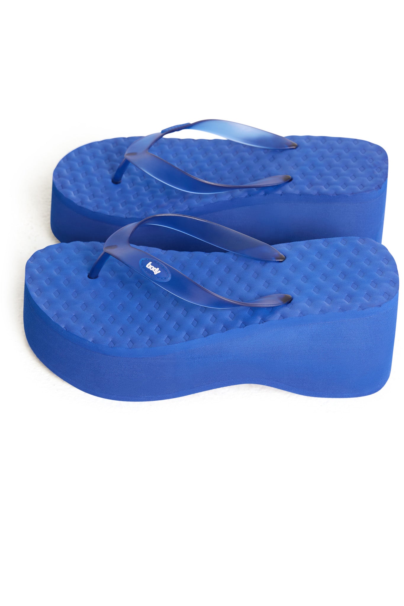 BODY FLIP FLOPS (BLUE THIN STRAP)