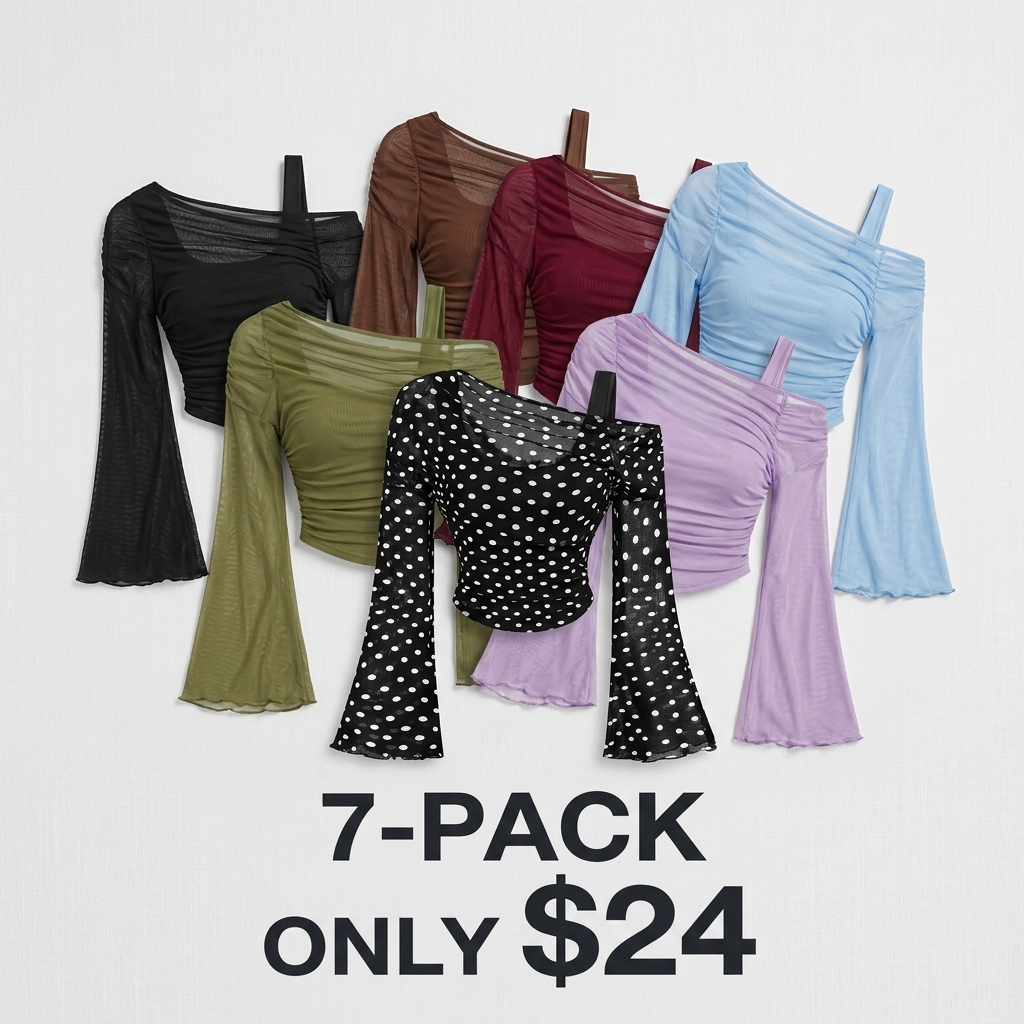 🧼🧼🧼Women's Drop Shoulder Long Sleeve Knit Top