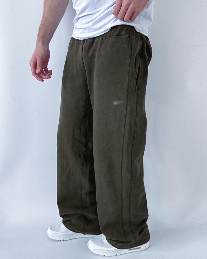 Baggy Fleece Joggers (Relaxed Wide Fit)