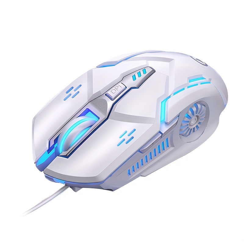 RGB Wired Gaming Mouse With Silent Clicks