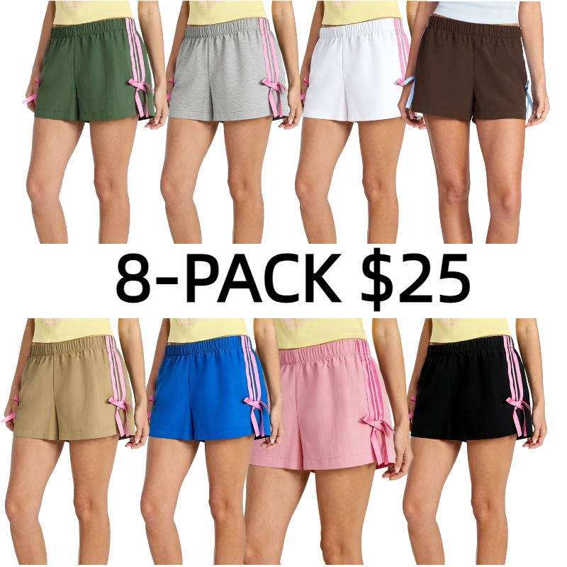 Side Stripe Track Shorts, 3