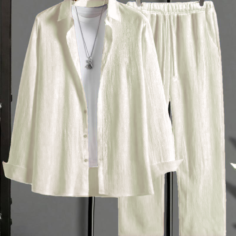 Plus Size Men’s Casual Sport Suit