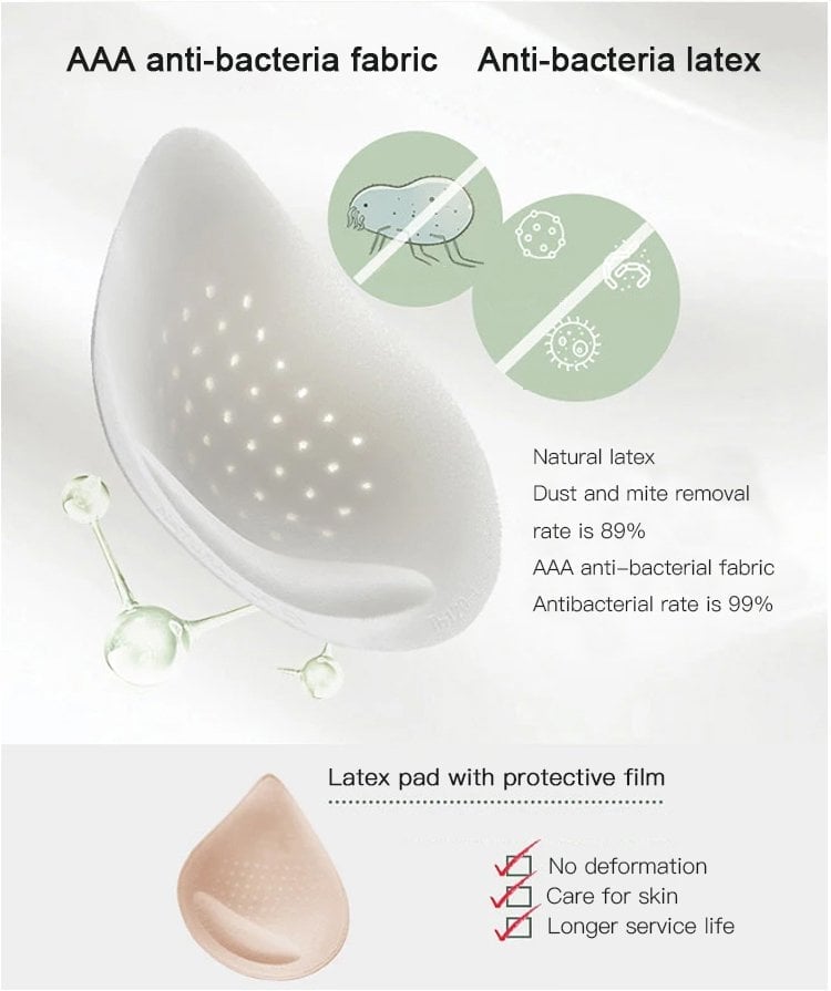 🎁Women's Ribbed Push Up Adjustable Wireless Bra✨🎁Buy 1 Get 9 Packs🔥