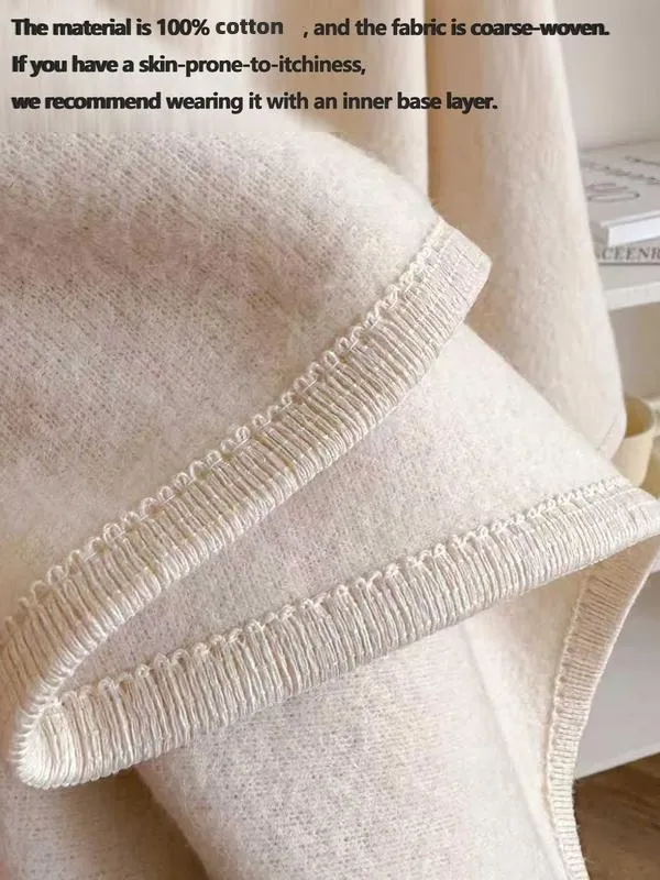 Women's Solid Color Cape Shawl