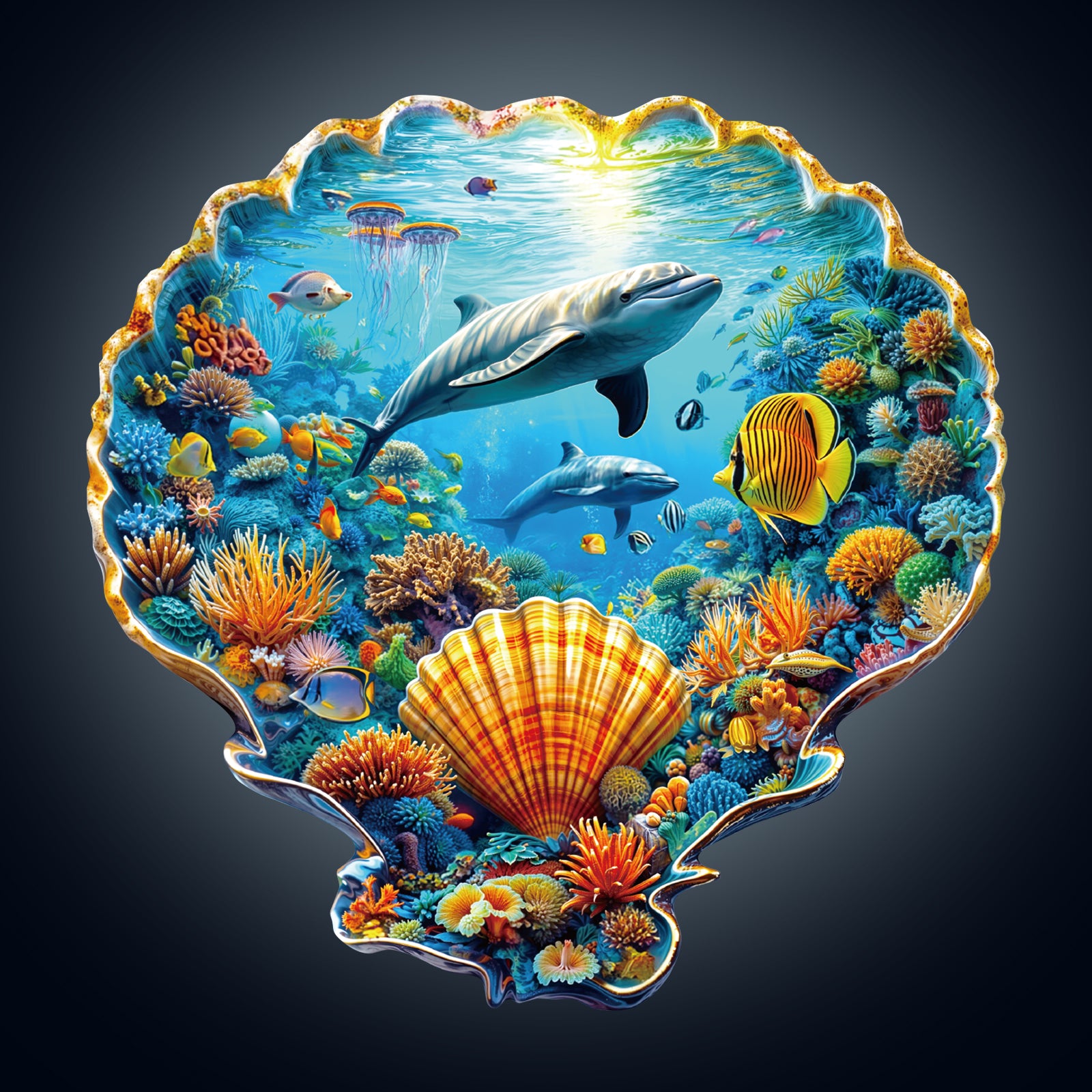 Underwater World - Shells Wooden Jigsaw Puzzle