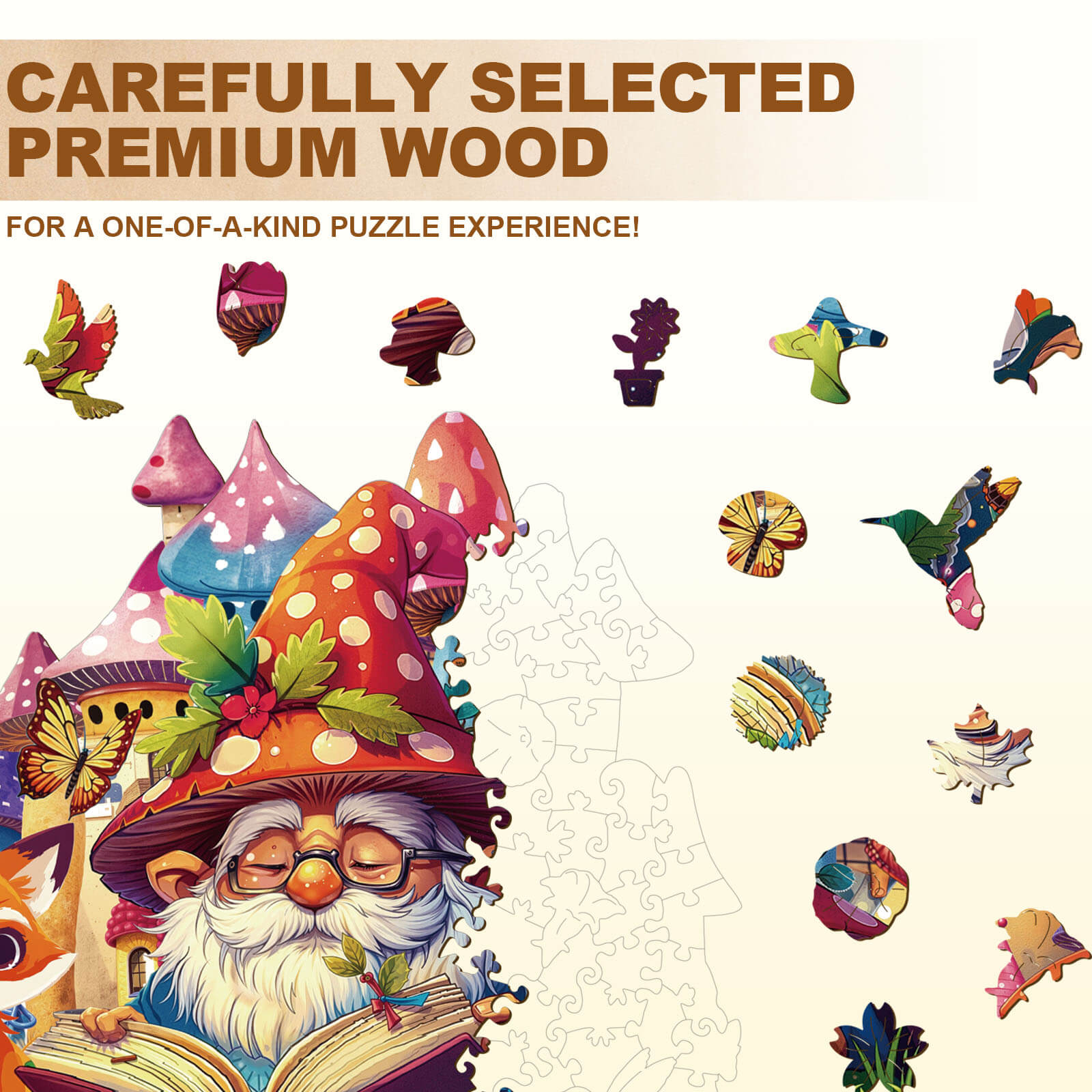 reading time Wooden Jigsaw Puzzle