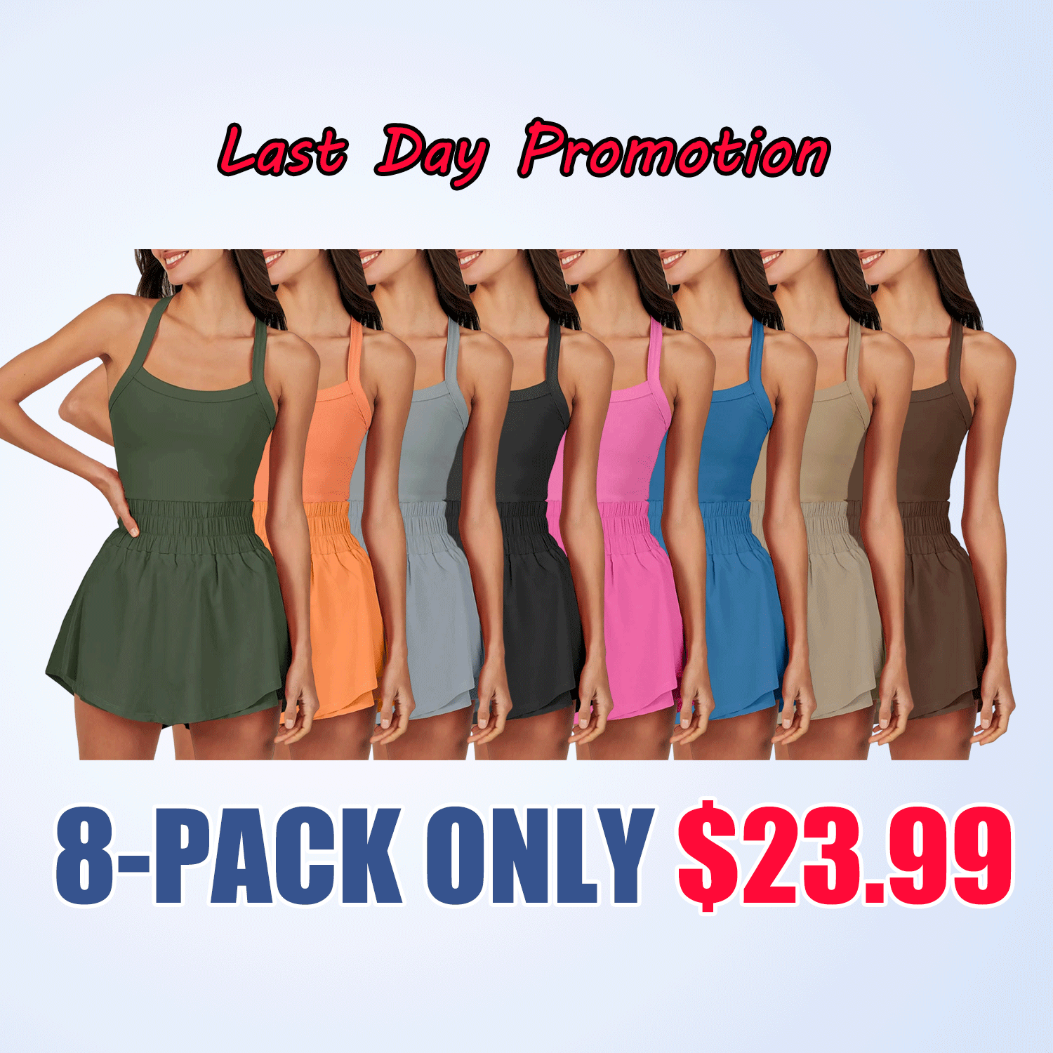 Women’s Athletic Skort Romper Dress