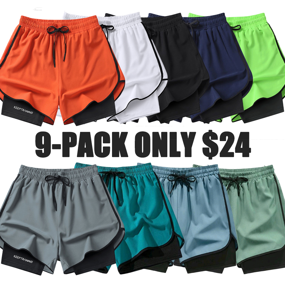 Women’s 3-Inch Running Shorts – Quick-Dry Athletic Workout Shorts with Built-In Liner for Summer Fitness