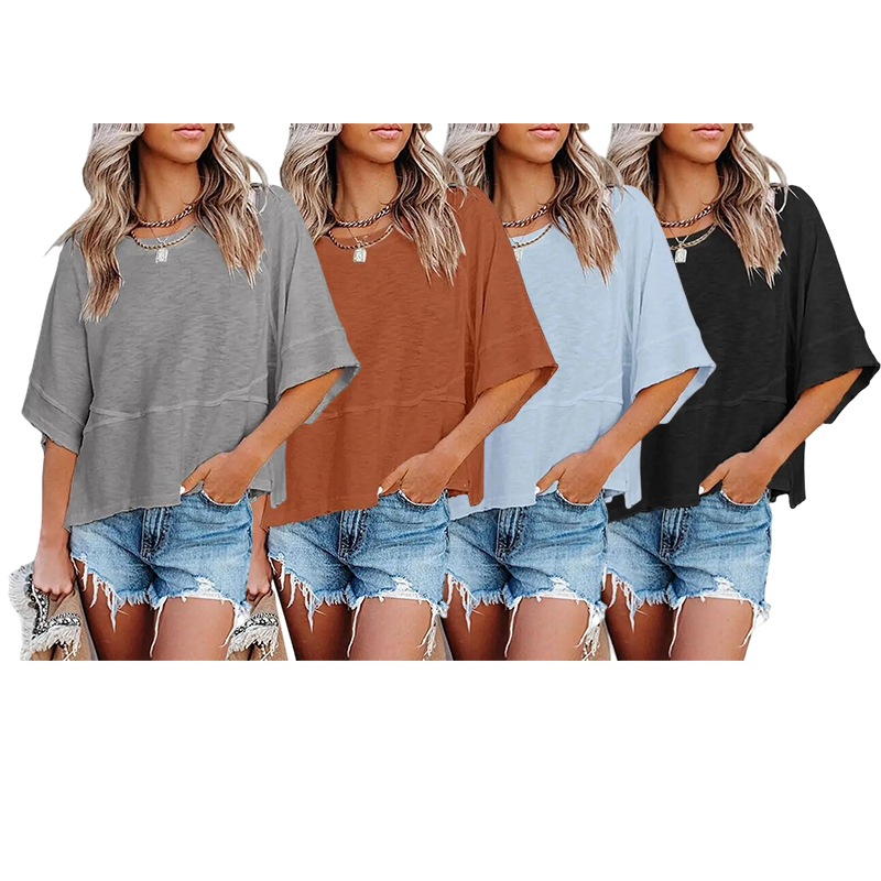 Women's Batwing Half Sleeve Top