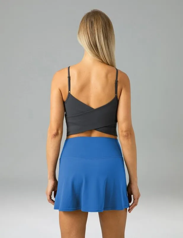 Women's High Waisted Tennis Skirts Built-in Shorts with Pockets Golf Skorts Activewear Outdoor