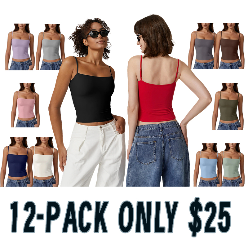 Women’s Double-Lined Sleeveless Camisole