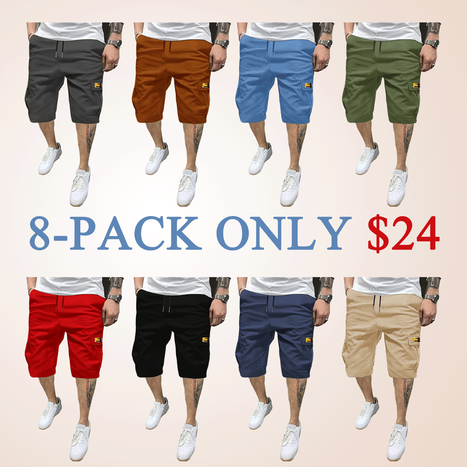 🩳Men's Casual Summer Shorts – Slanted Pocket Everyday Comfort🩳