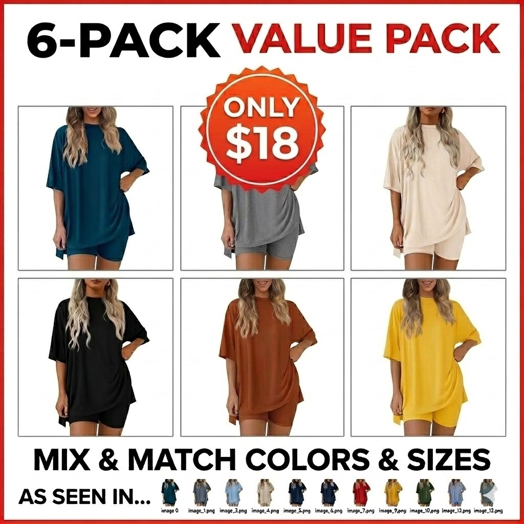 Crewneck Two-Piece Set For Women