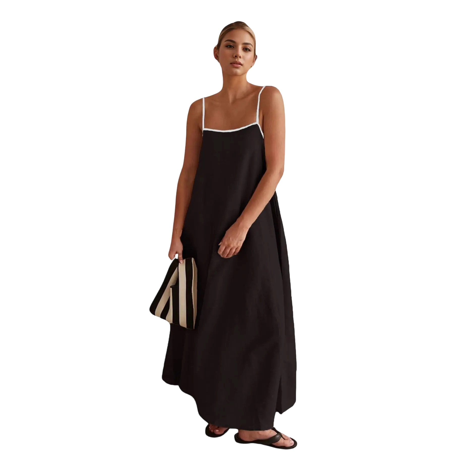 Elegant Sleeveless Maxi Dress for Women