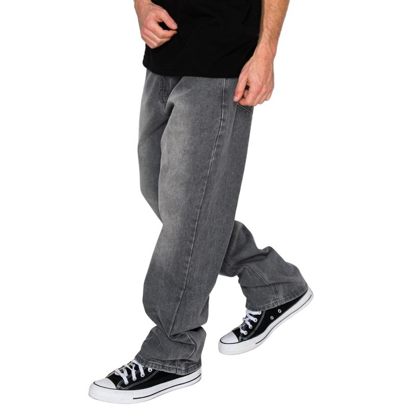 Men’s Baggy Fit 13oz Denim Jeans — Classic Streetwear Style