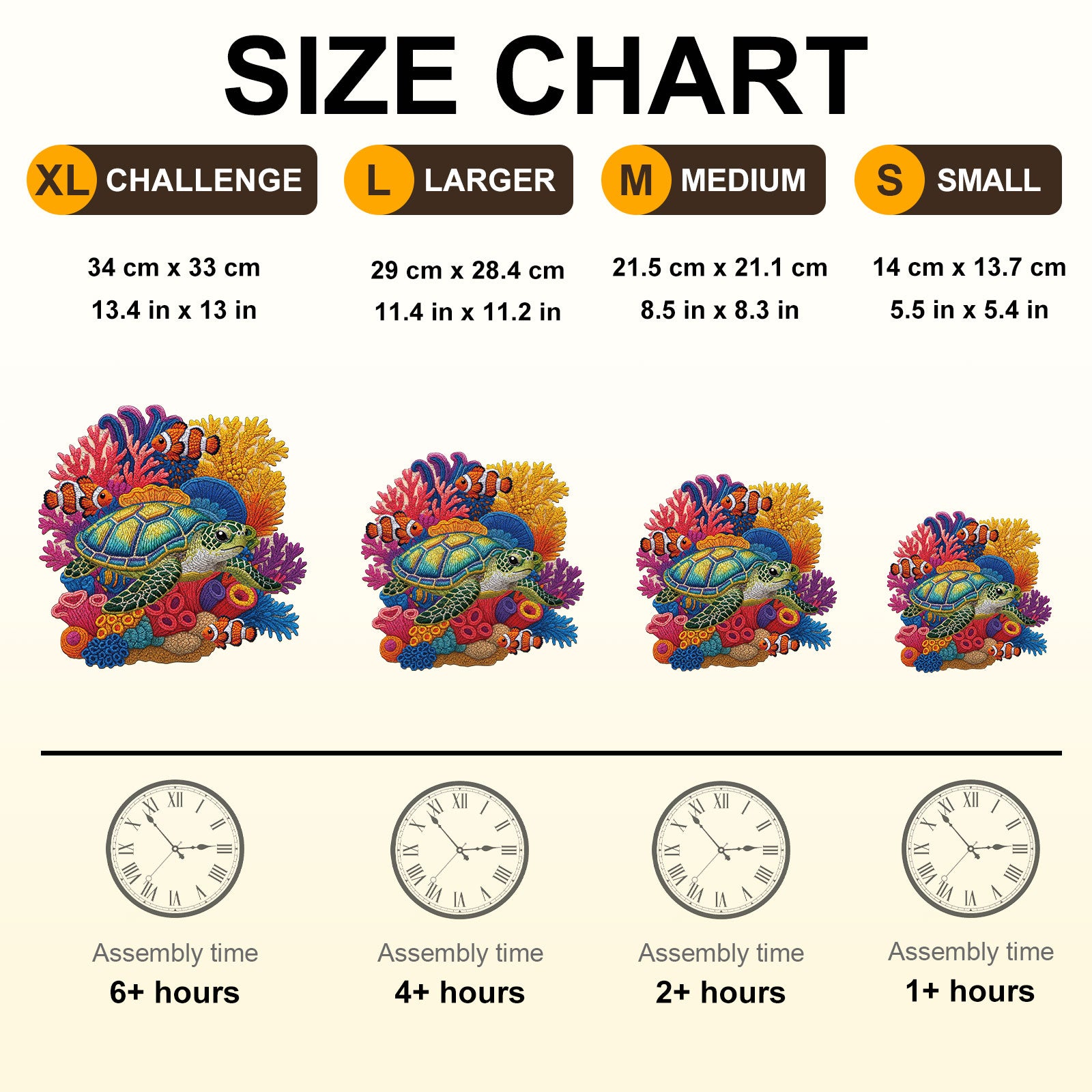 Woven Turtle Wooden Jigsaw Puzzle