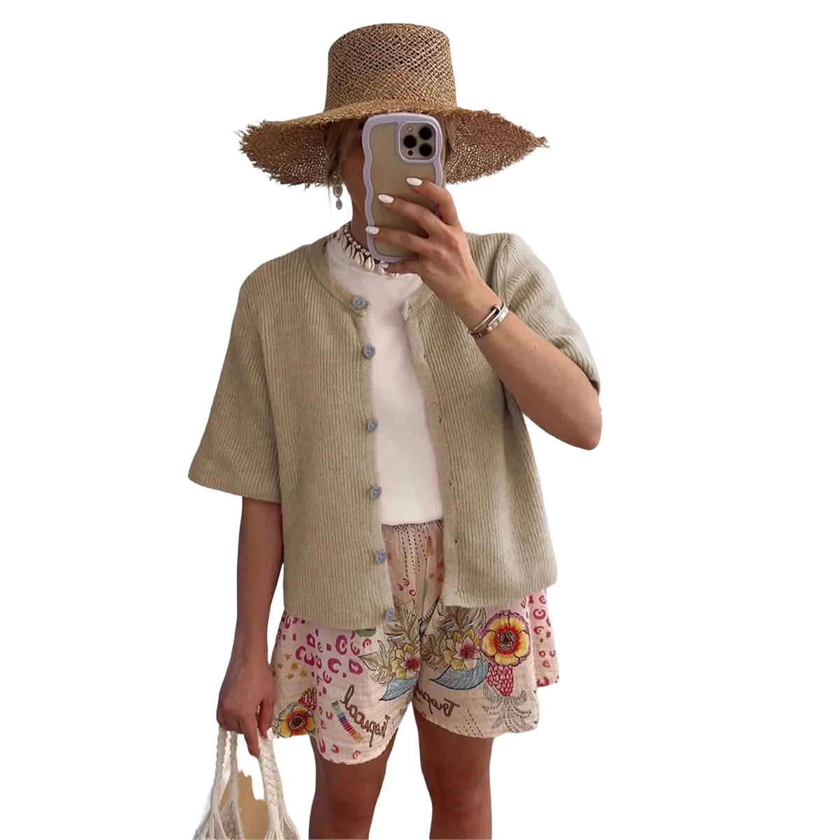 Summer Breeze Women's Short Sleeve Cardigan (XS–5XL)