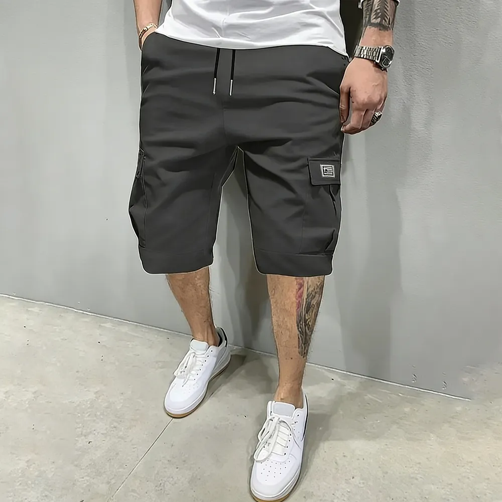 「🛒90%OFF only today」Men's Pockets Drawstring Cargo Shorts