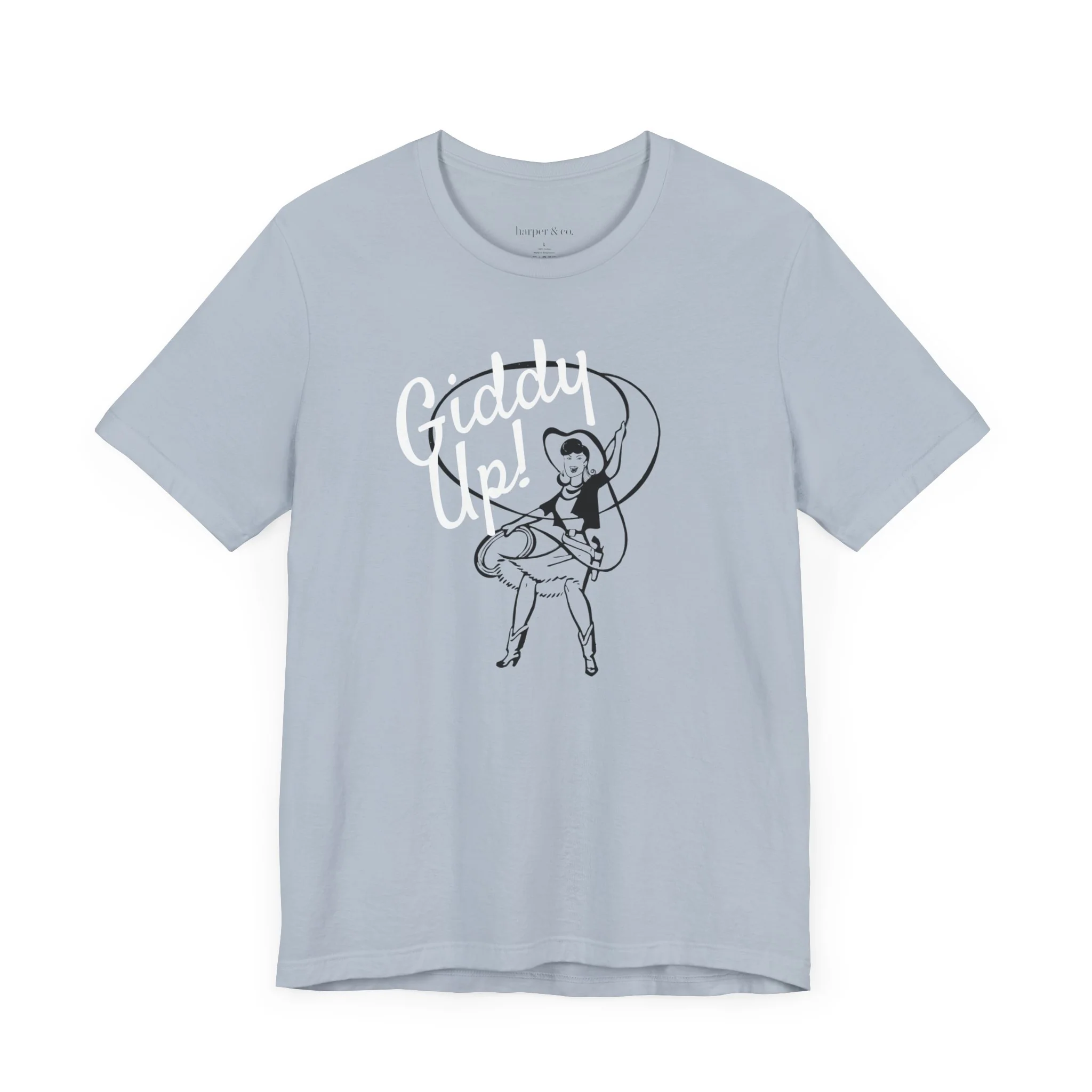 Giddy Up! Unisex Jersey Short Sleeve Tee