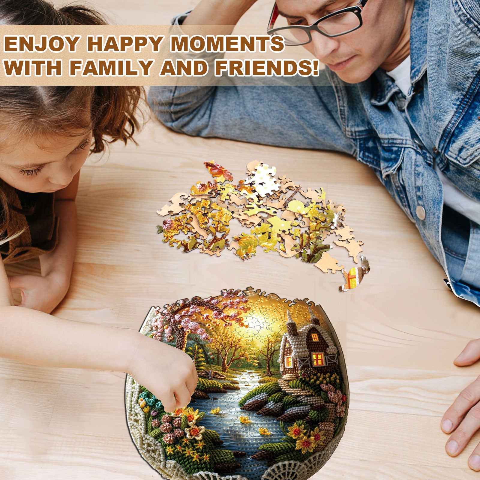 Fairytale Countryside Wooden Jigsaw Puzzle