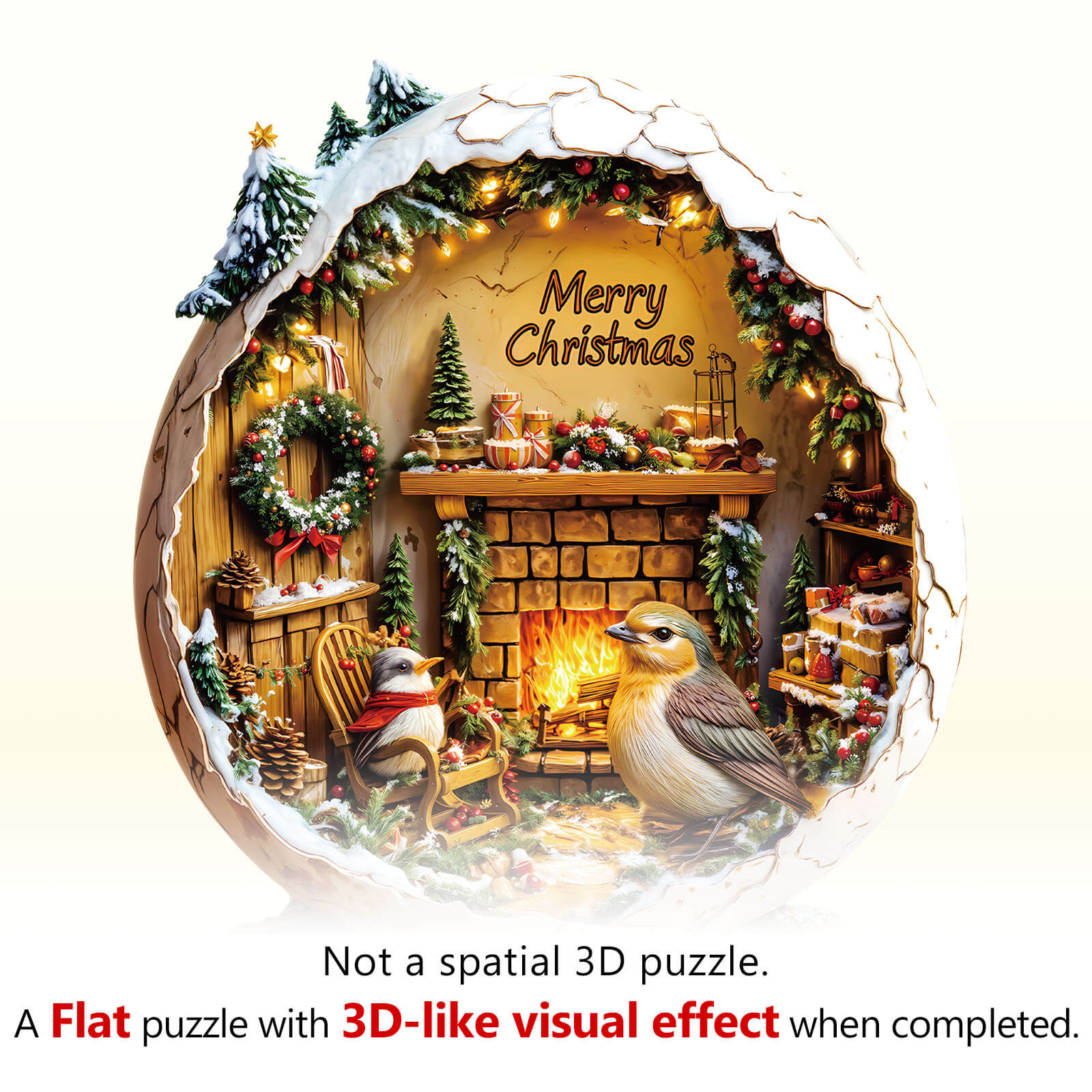 Bird House Wooden Jigsaw Puzzle