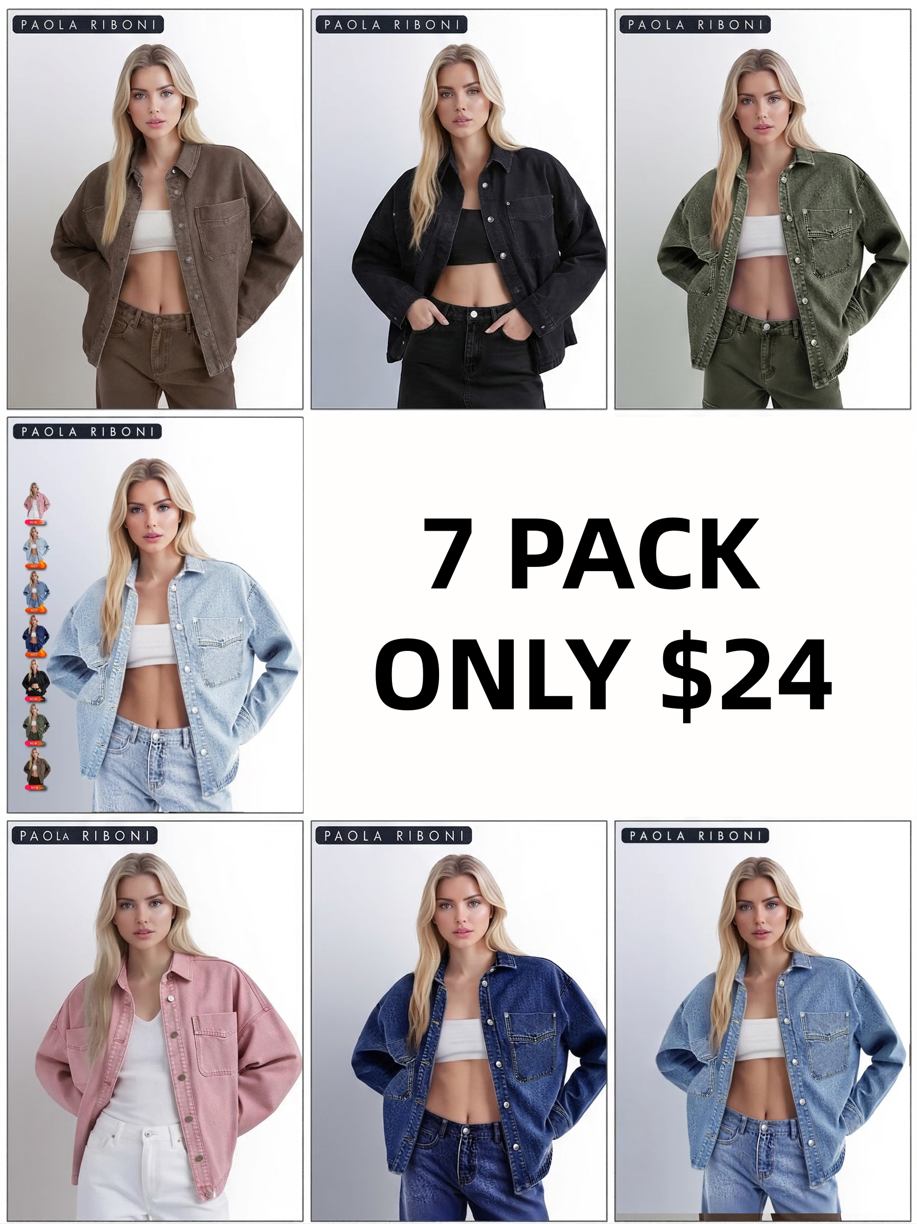 Women's Plain Drop Shoulder Denim Jacket, Casual Outerwear With Pockets For All Seasons