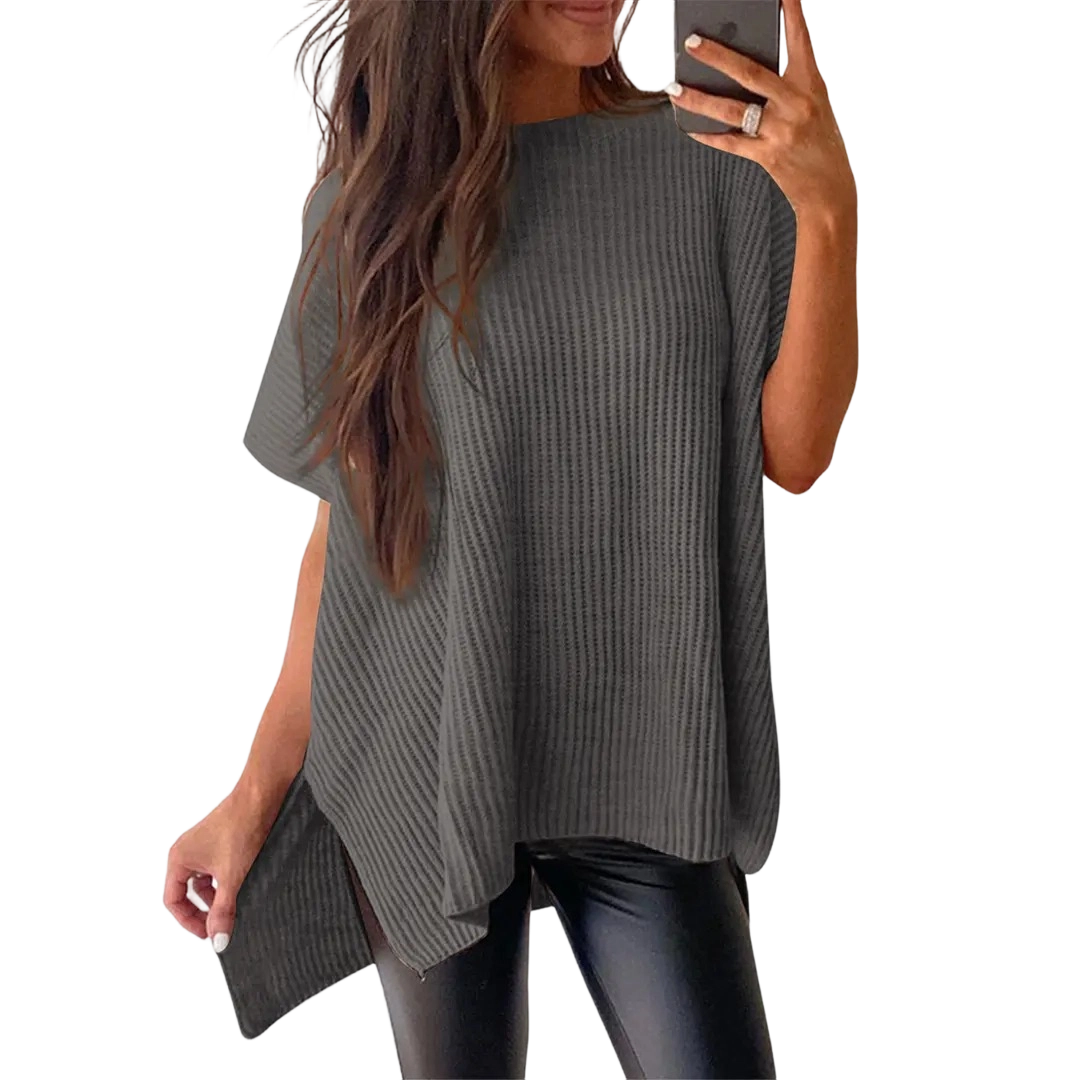✨Easter Sale!Women’s Oversized Ribbed Knit Top