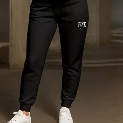 Women's Printed Hoodie & Drawstring Sweatpants