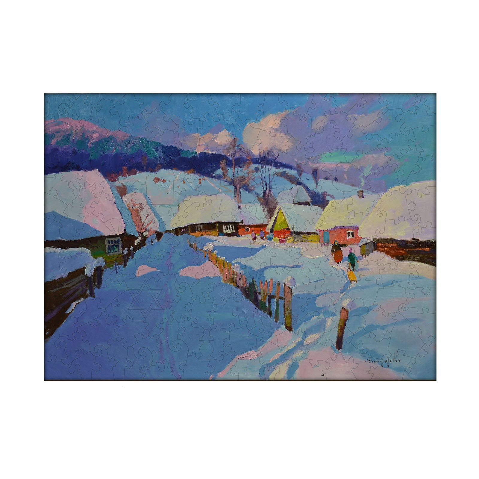 Run to the house - By Artist Alexander Shandor