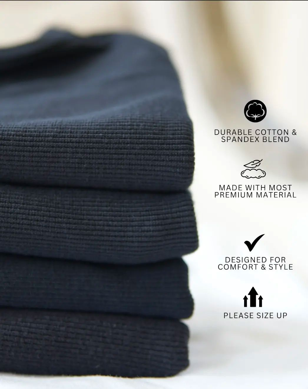 Men'sTank Top | Please Size Up | Cotton and Spandex