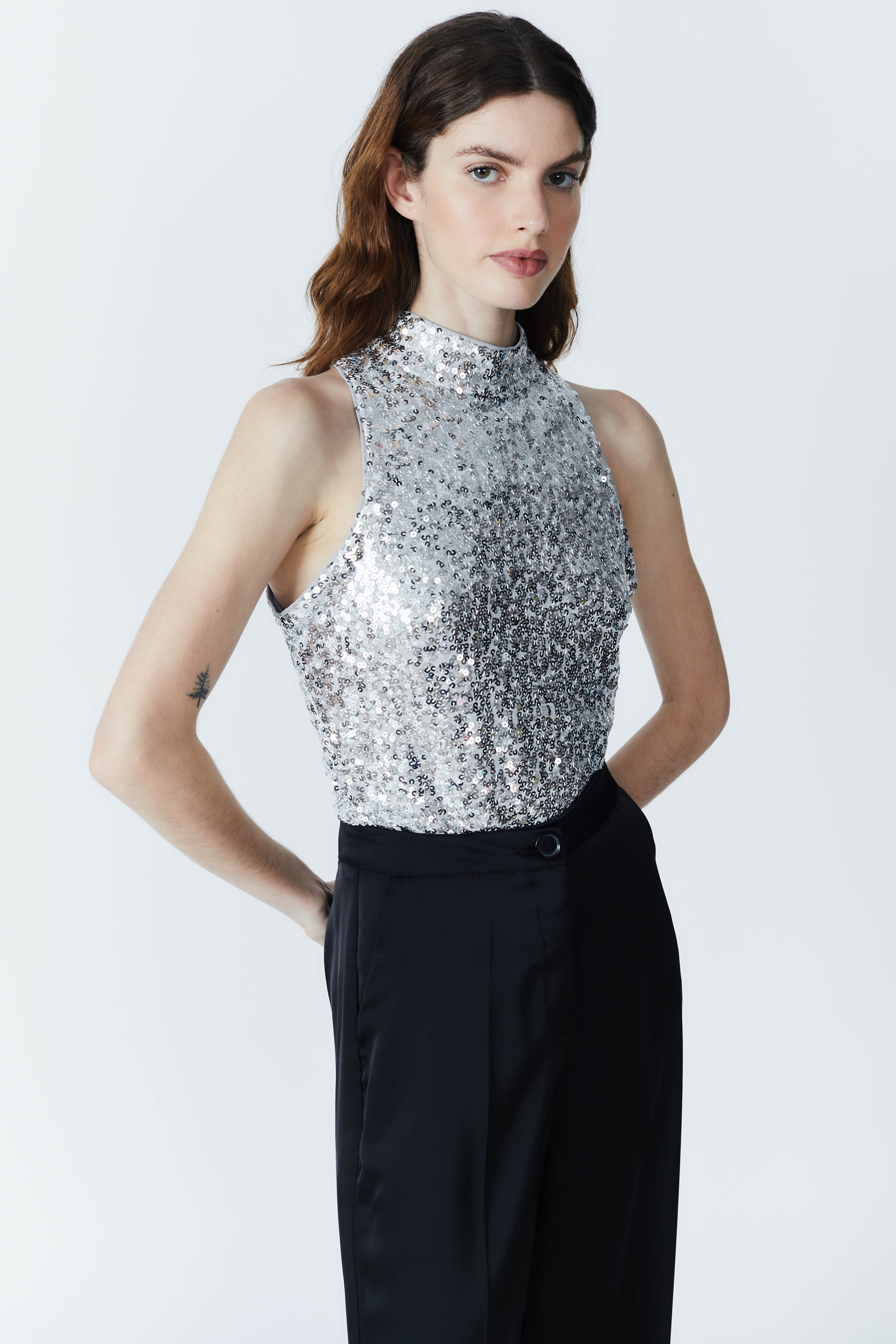 Zion Sequin Top
