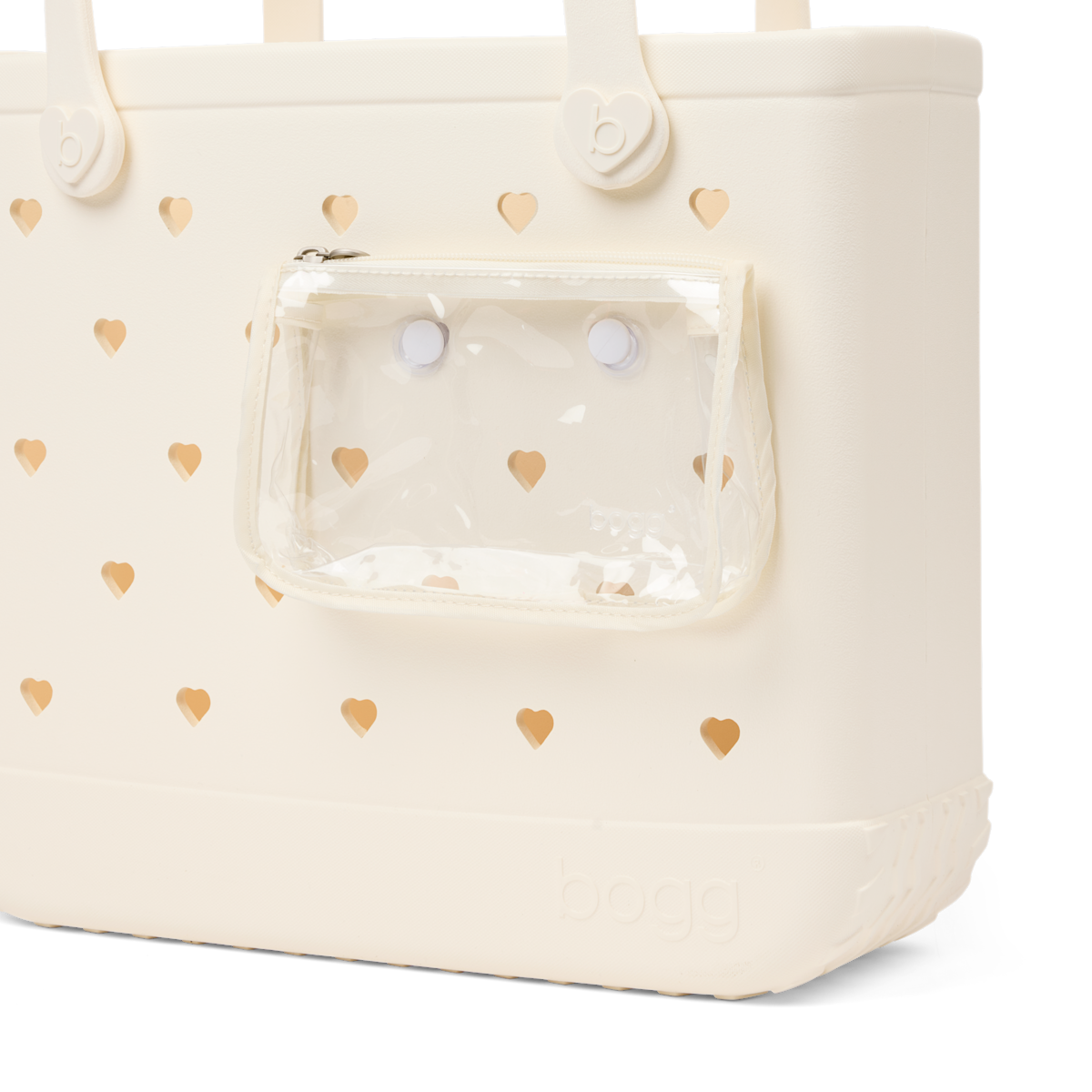 Baby Bogg Bag - Cut Out Heart Coconut
