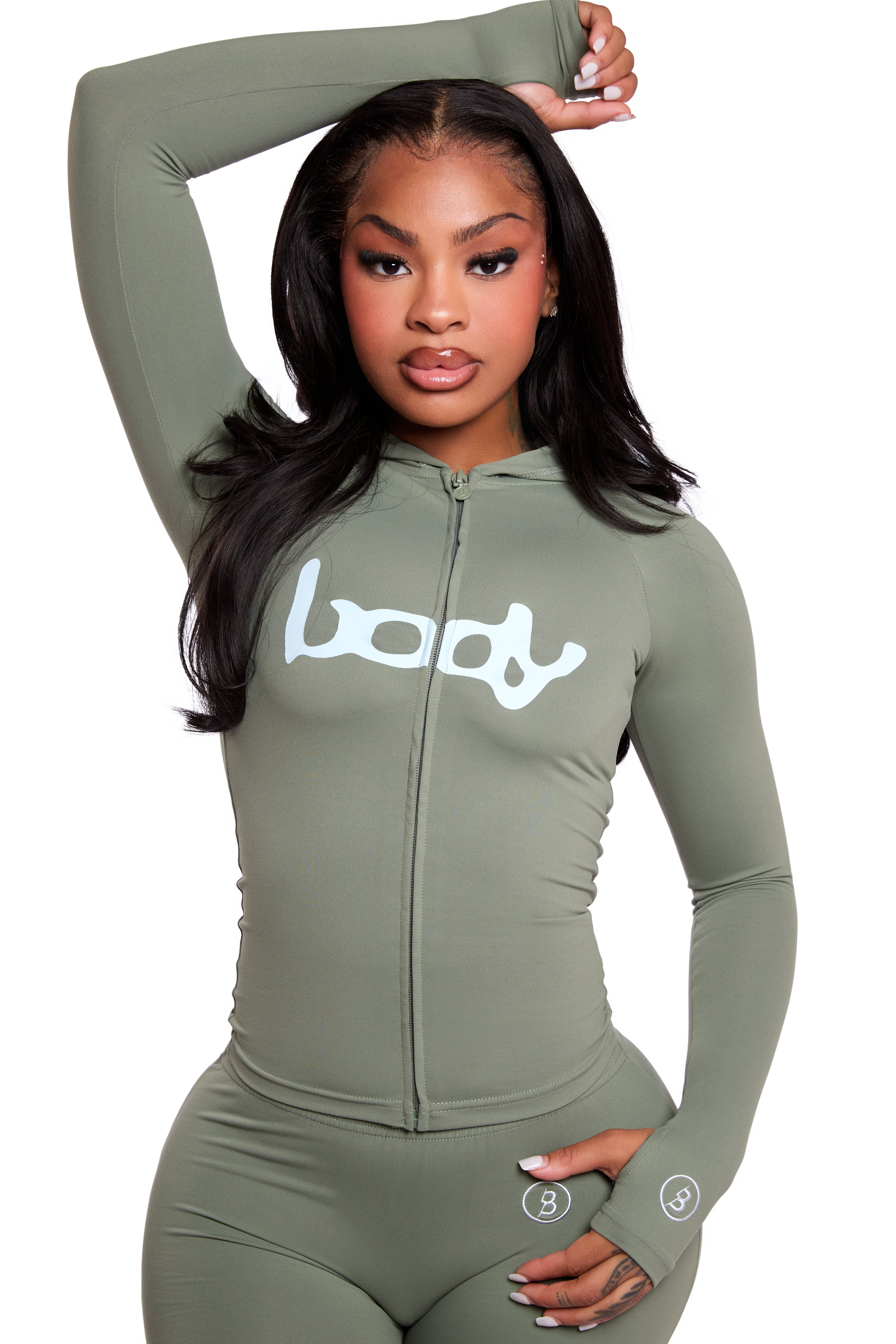 BASICS HOODIE 2.0 (MATCHA GREEN/POWDER BLUE)